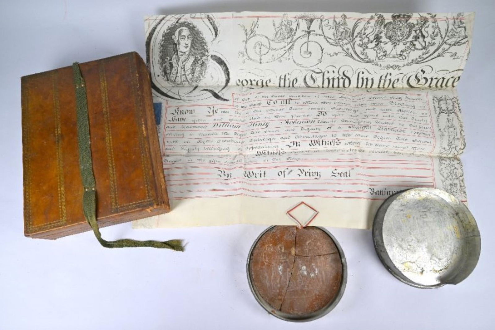 A George III parchment document granting Knights (1 of 4)