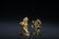 Qing dynasty gilt bronze Inch Buddha 1*set - 2