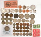 326: Tray Lot 19th & 20thC Silver Assorted US Coins