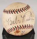 PSA Certified Babe Ruth Signed Baseball