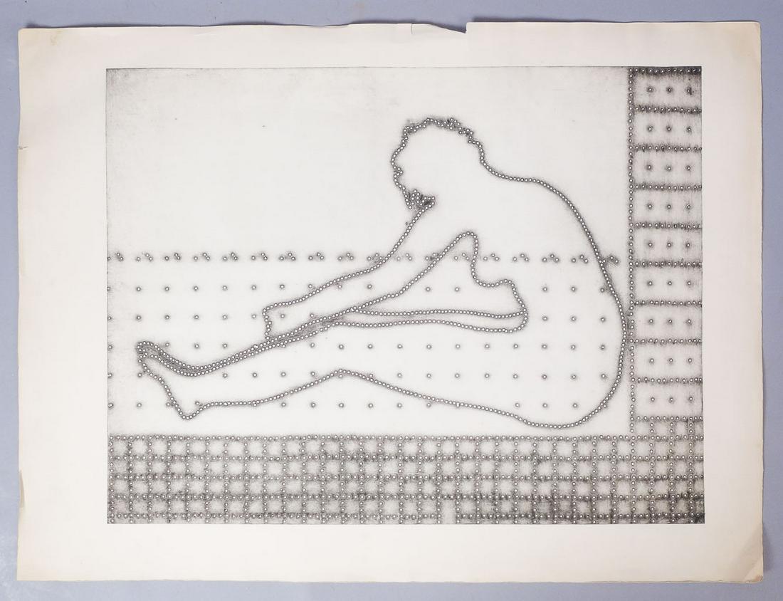 Alena Kucerova Signed Abstract Print #5/20 1967: Alena Kucerova (Czech, 1935) One of the leading printmakers of the twentieth century, Alena Kucerova exhibited across the globe during her long career. Her prints brought her numerous rewards, and her