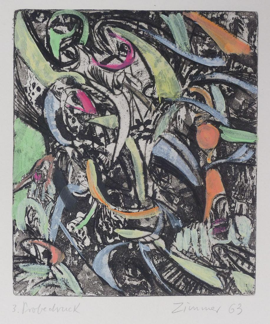 Lot 8 Signed HP Zimmer Prints Spielzeug w Folio Cover (1 of 20)