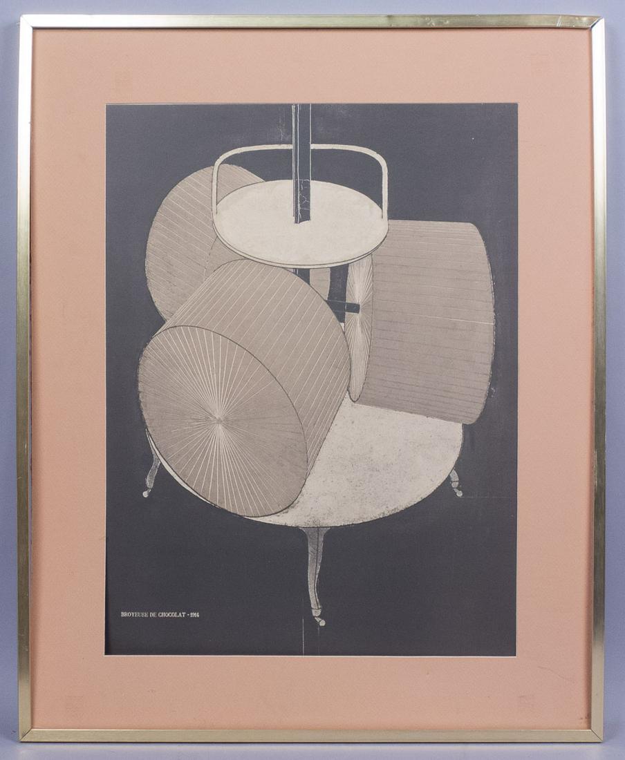 Broyeuse de Chocolat NY Print Society DuChamp Poster (1 of 4)