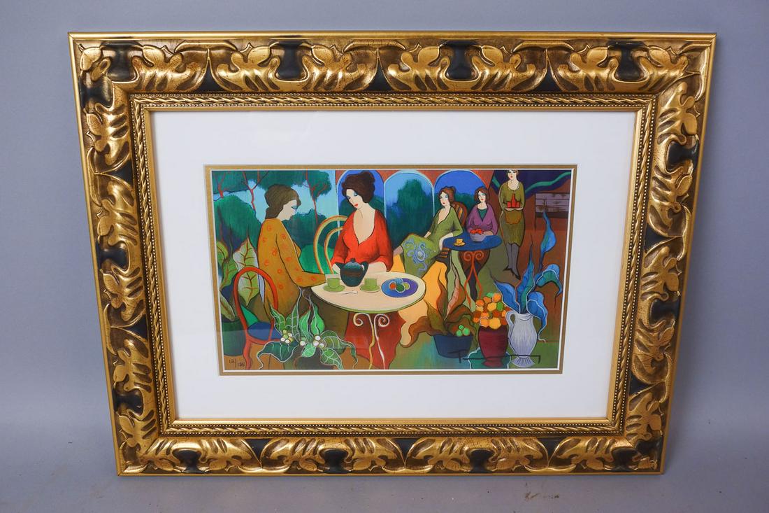 Itzchak Tarkay Signed Litho Friday Luncheon #12/125 (1 of 4)