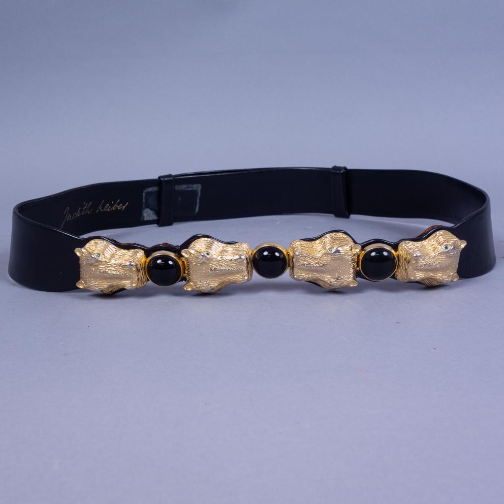 Designer Judith Leiber Hippo Clasp Expandable Belt (1 of 3)
