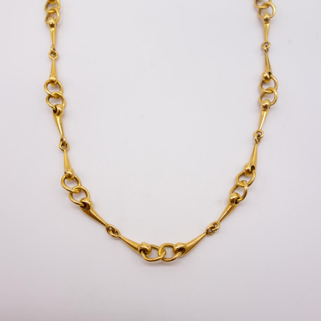 Vintage Chaumet France 18K Rose Gold Necklace 39" (1 of 3)