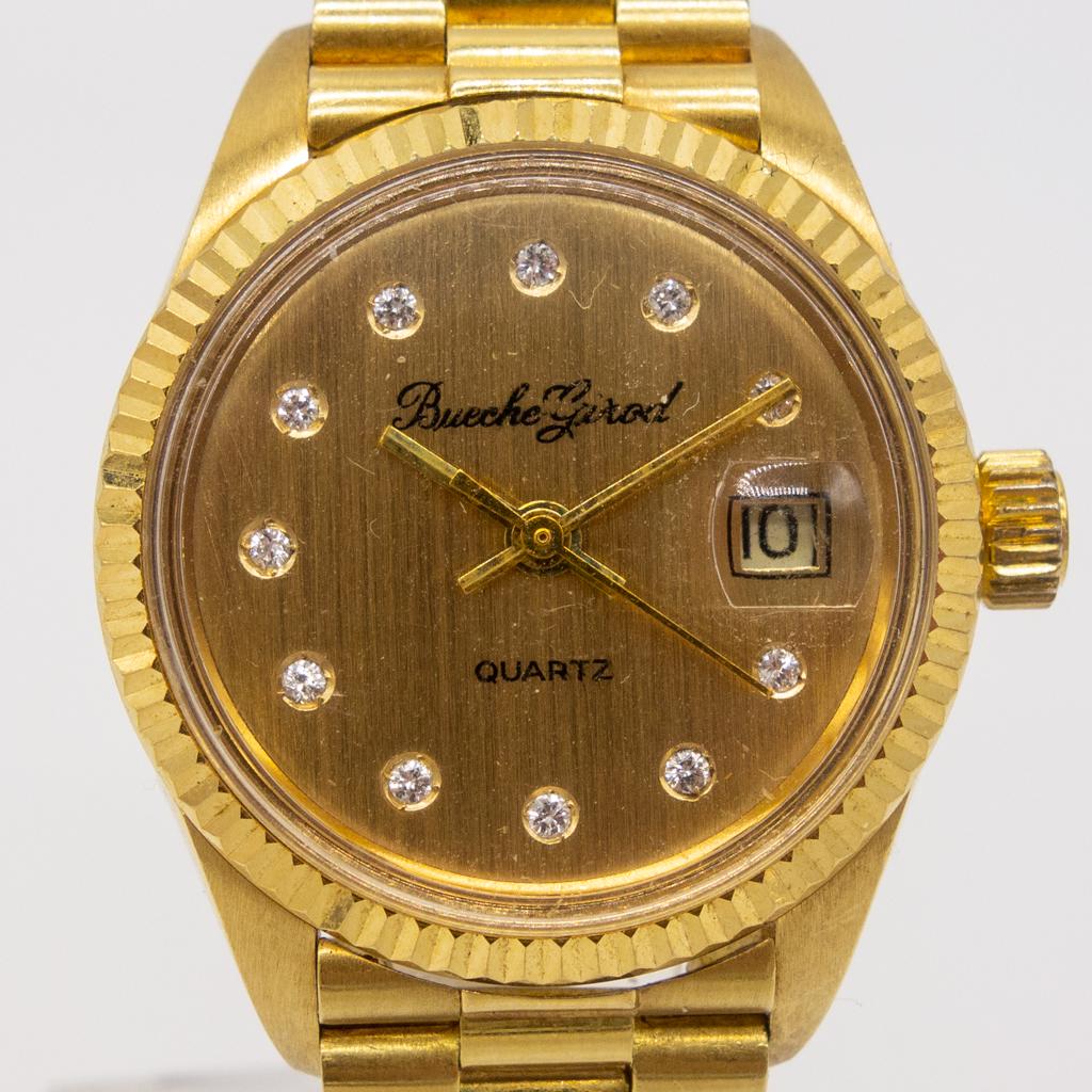 Bueche Girod 26mm Ladies Quartz Watch in 18K Gold (1 of 10)