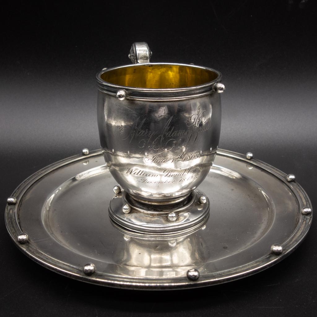 William Gale NYC Sterling Silver Childs Mug Plate Set (1 of 11)