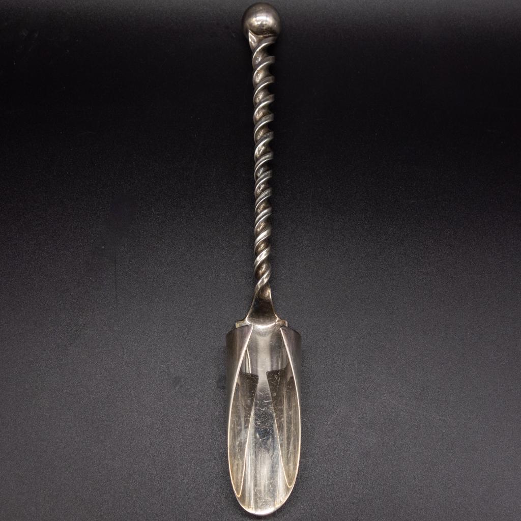 Antique Whiting Sterling Silver Stilton Cheese Scoop (1 of 3)