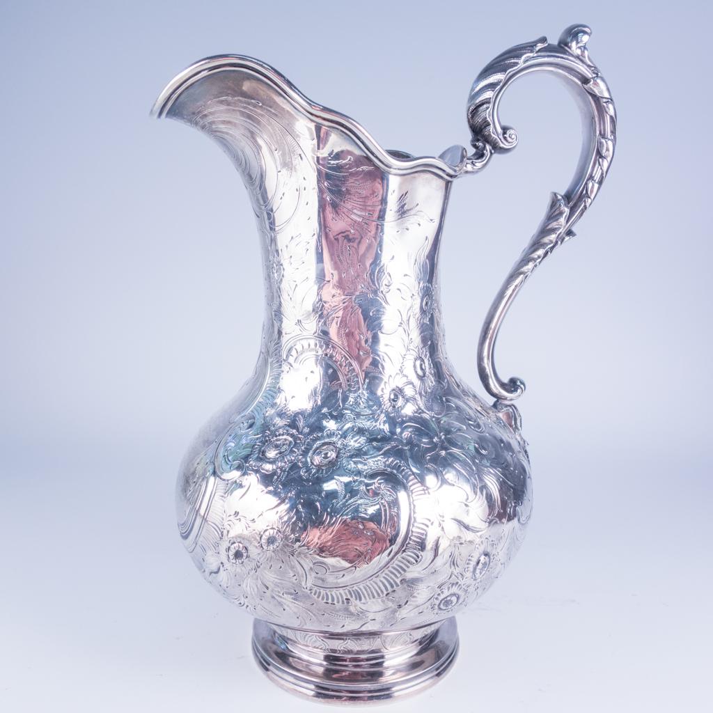 Ball Tompkins Black NY American Coin Silver Pitcher (1 of 5)