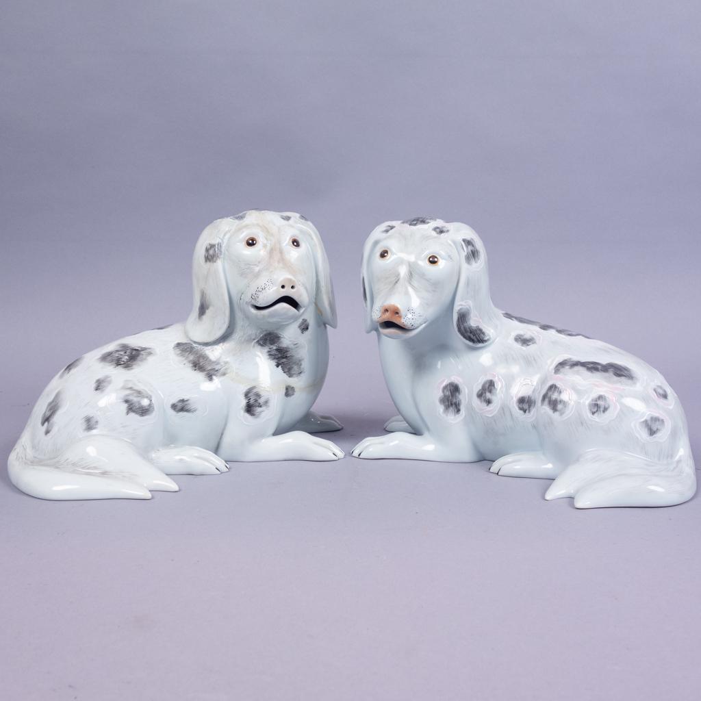 Mottahedeh Nelson Rockefeller Chinese Export Spaniels (1 of 8)