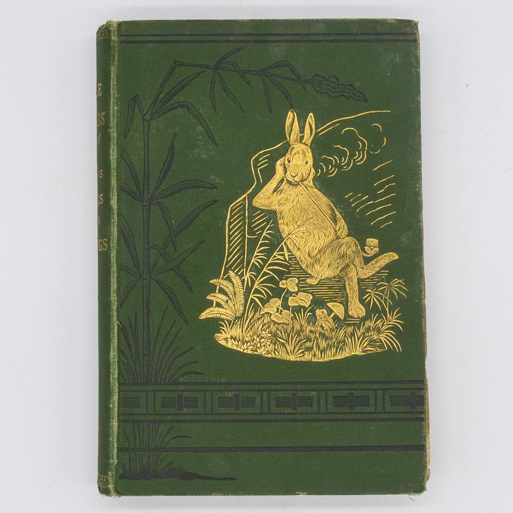 Uncle Remus His Songs and His Sayings 1880 Hardcover: This is a hard cover 1880 publication of "Uncle Remus His Songs and His Sayings, The Folk-lore of the Old Plantation" by Joel Chandler Harris. Illustrations by Frederick S. Church and James H. Moser. 