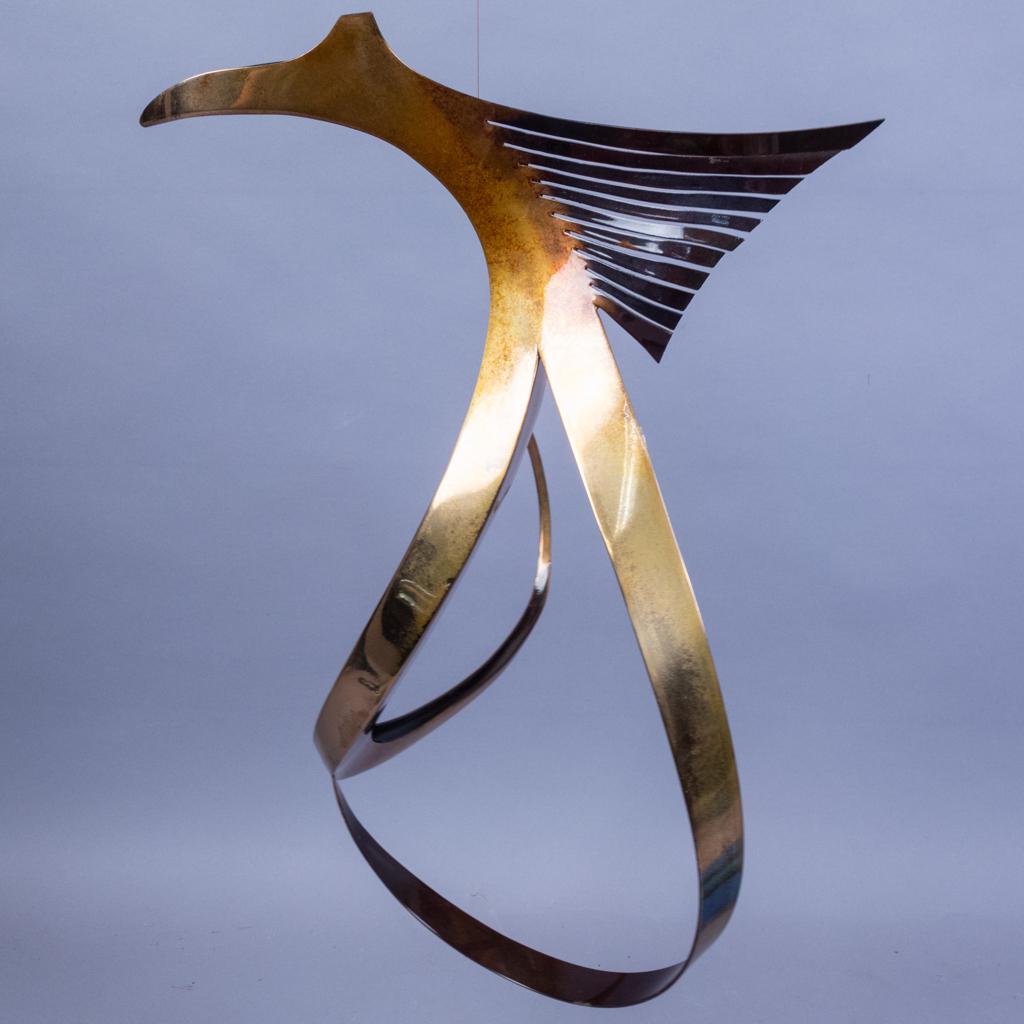 John Raimondi Bronze Hanging Ariel Sculpture w Book (1 of 11)