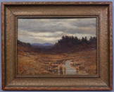 19c Hudson RIver School Adirondack Scene Painting