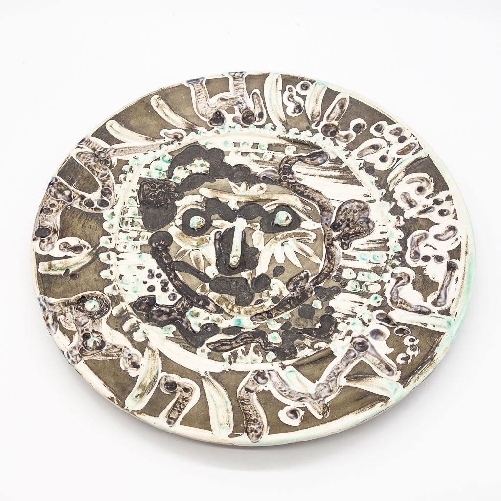 14" Picasso Madoura Ceramic Charger 7/200 (1 of 2)