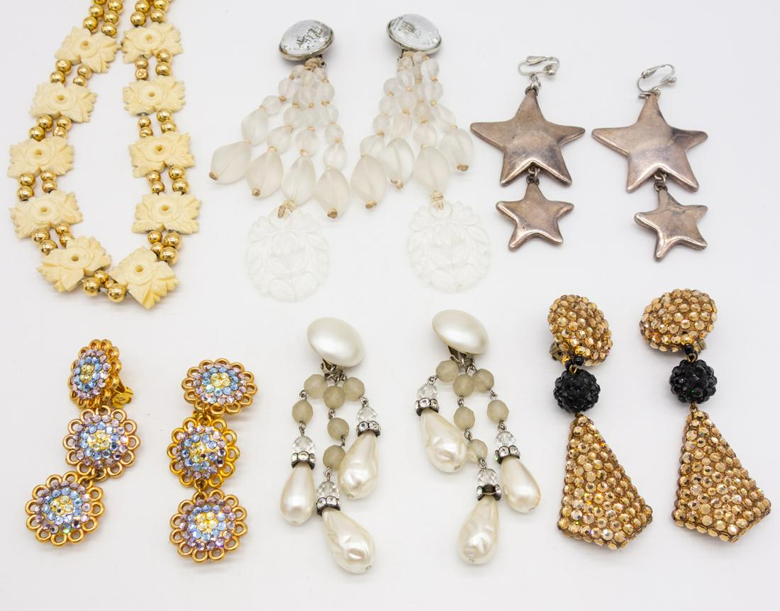 Vintage Lot Fashion Jewelry incl Sterling, Eric Beamon (1 of 1)