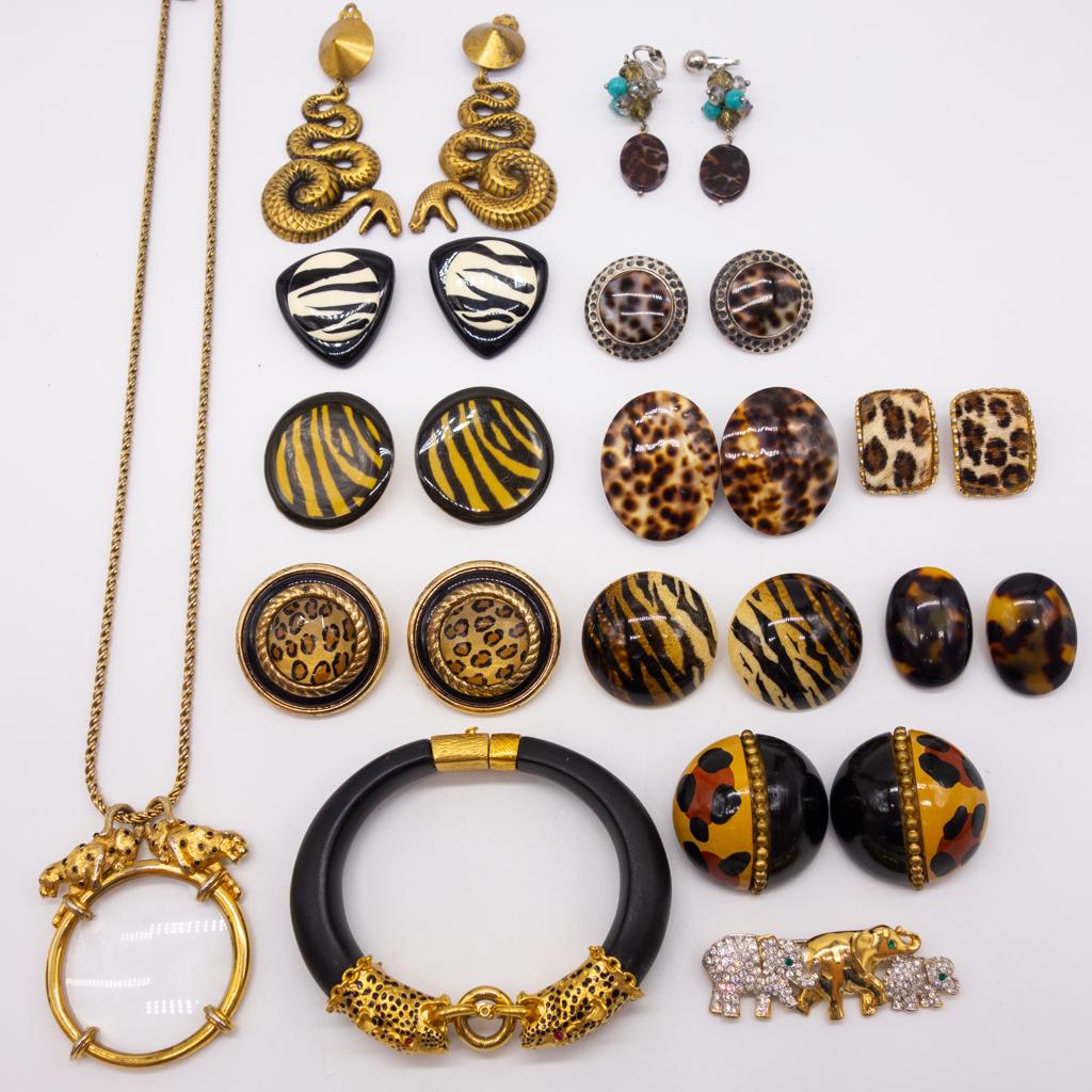 Vintage Animal Motif Fashion Jewelry incl Carolee (1 of 2)