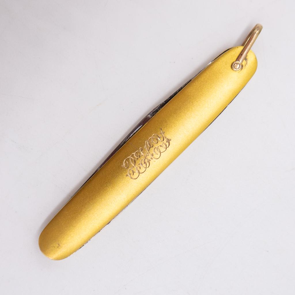 Antique Krusius Bros Germany 14K Gold Pocket Penknife (1 of 6)