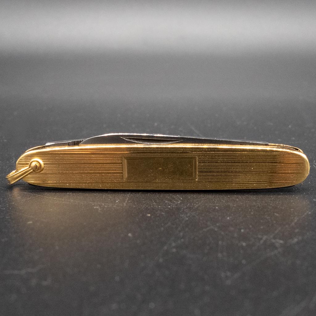Vintage German 14K Gold Watch Chain Penknife (1 of 5)