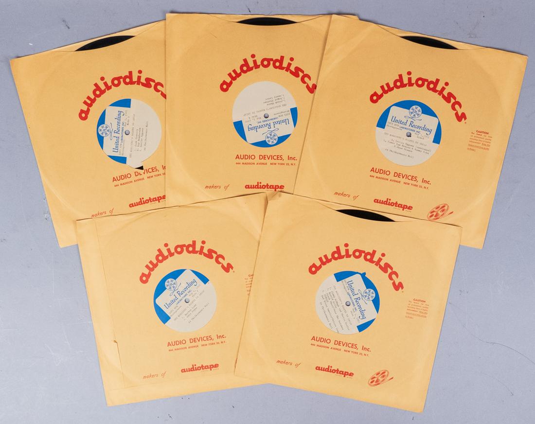 Vintage 1966 ASCAP Tribute Dinner Vinyl Recordings incl Hoagy Carmichael Tony Bennett (1 of 2)