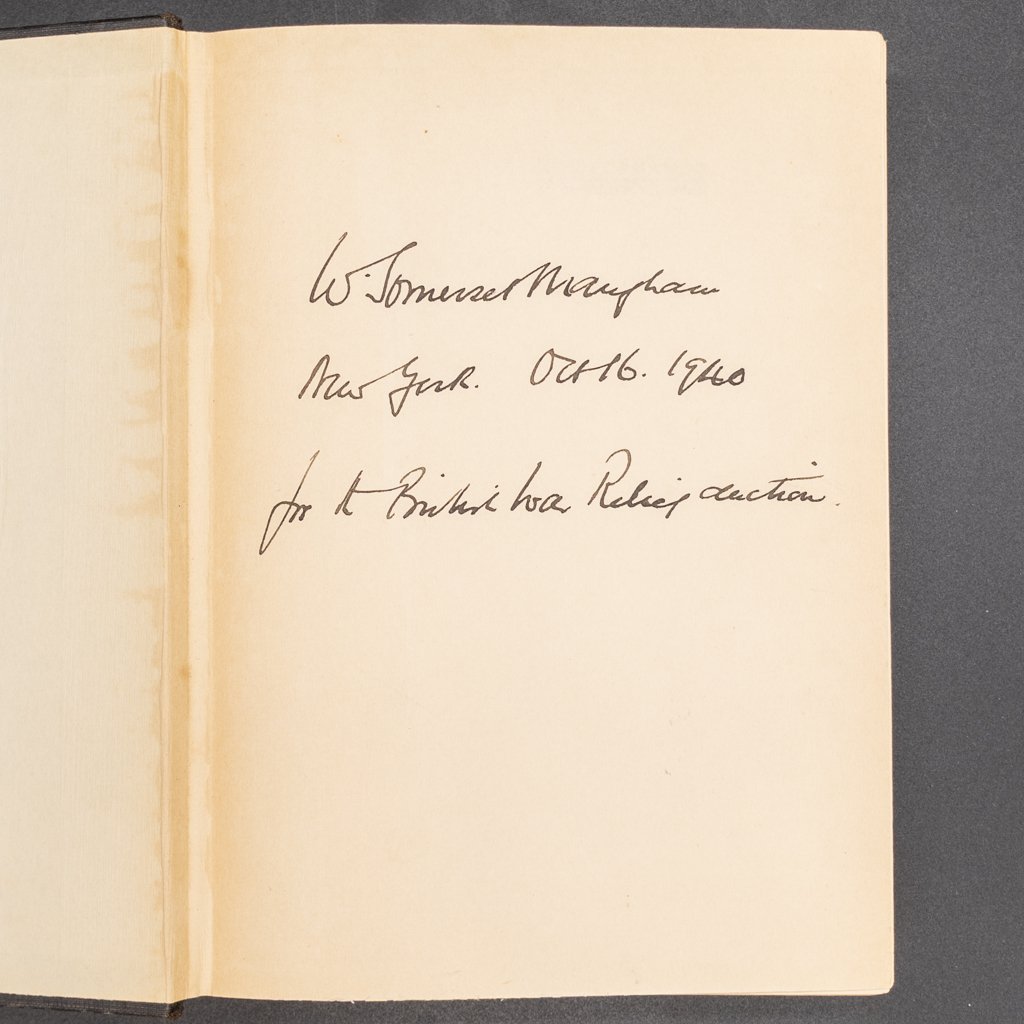Autographed WS Maugham 1935 1st Edition Don Fernando (1 of 5)