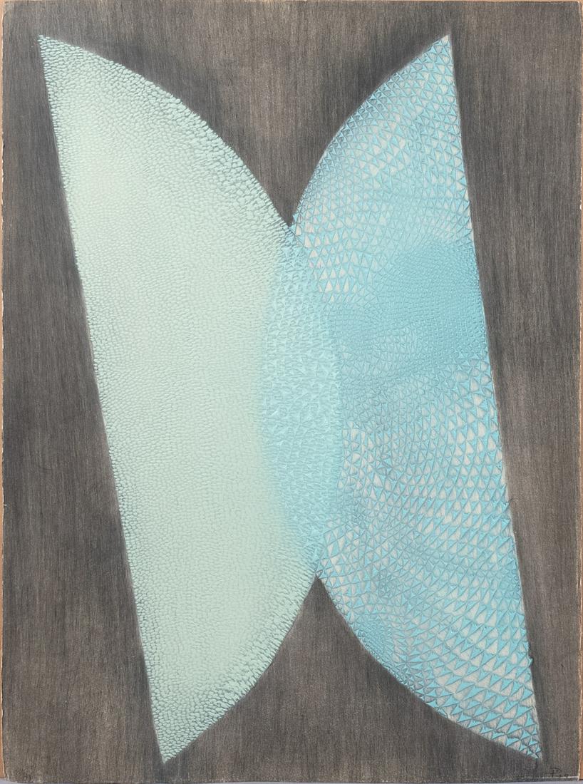 Signed Arthur-Luiz Piza Mixed Media Etching 93/99 (1 of 3)