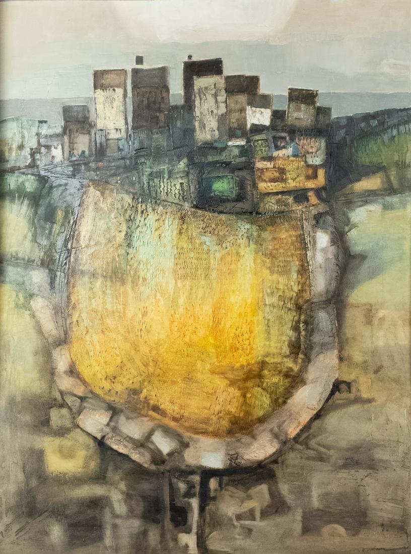 Arthur Armstrong Oil Painting Ireland Connemara Village (1 of 8)