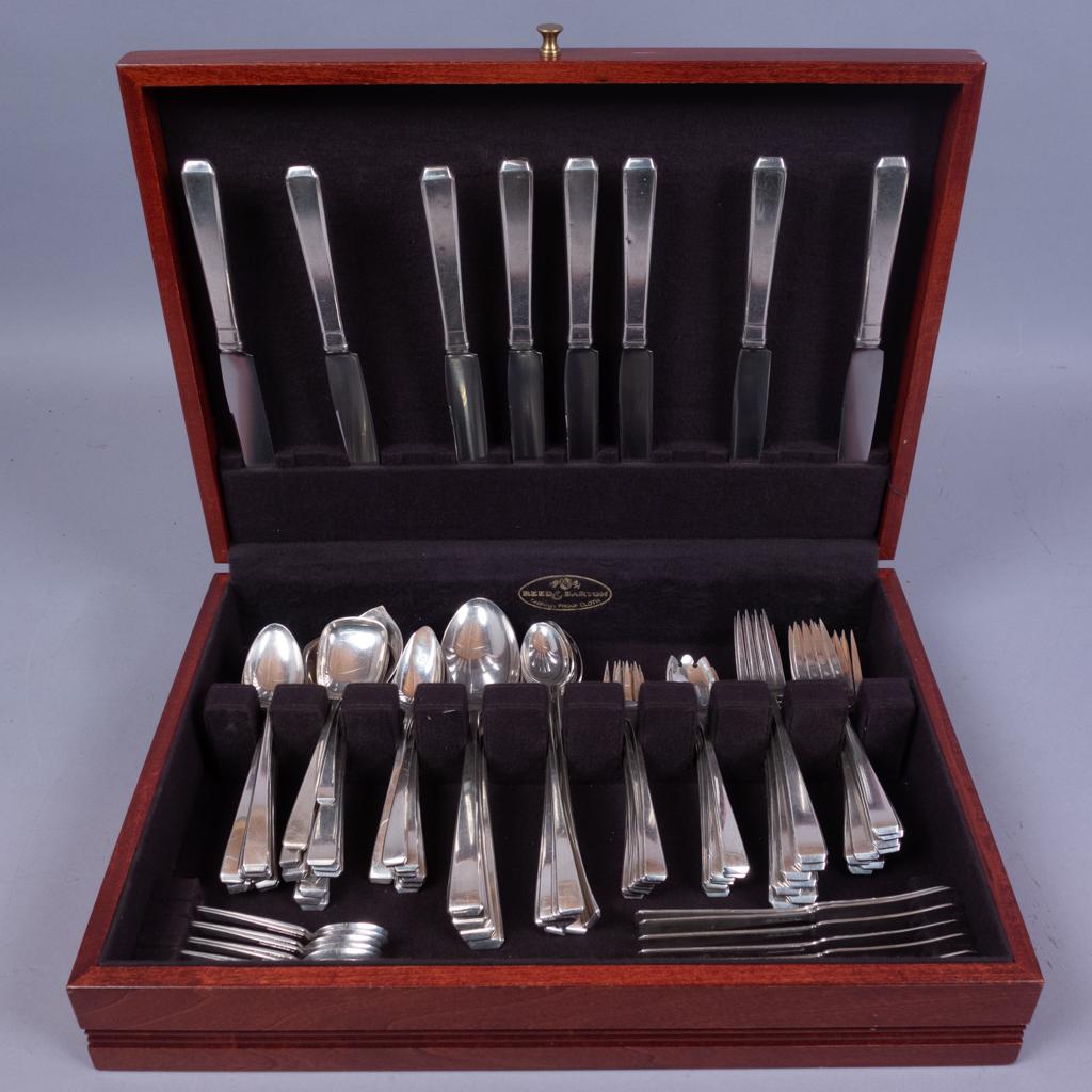 Service for 8 Towle Craftsman Sterling Silver 91pc Set (1 of 8)