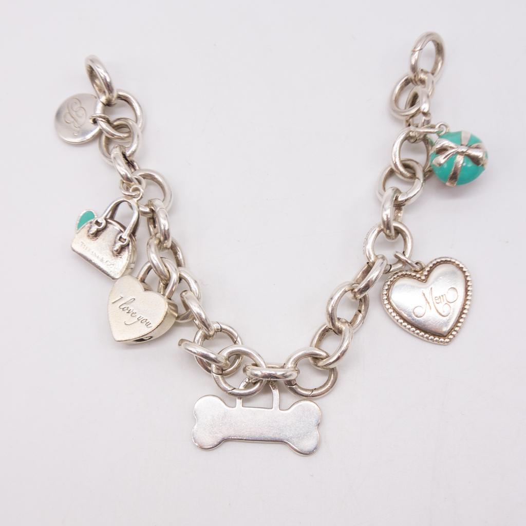 Tiffany and shop co silver charms