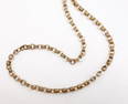 Antique Solid Gold Victorian Ornate Gold Chain Necklace