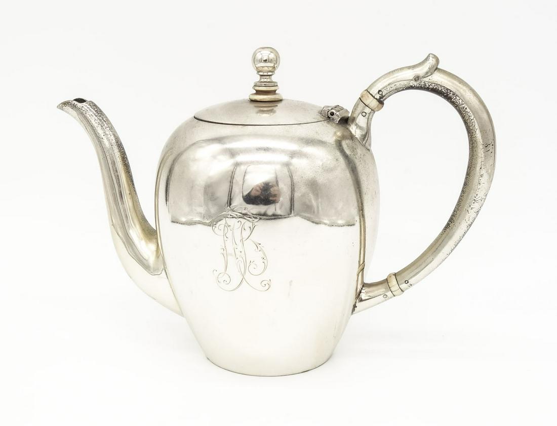 Antique 1892 Russian Silver Teapot (1 of 8)