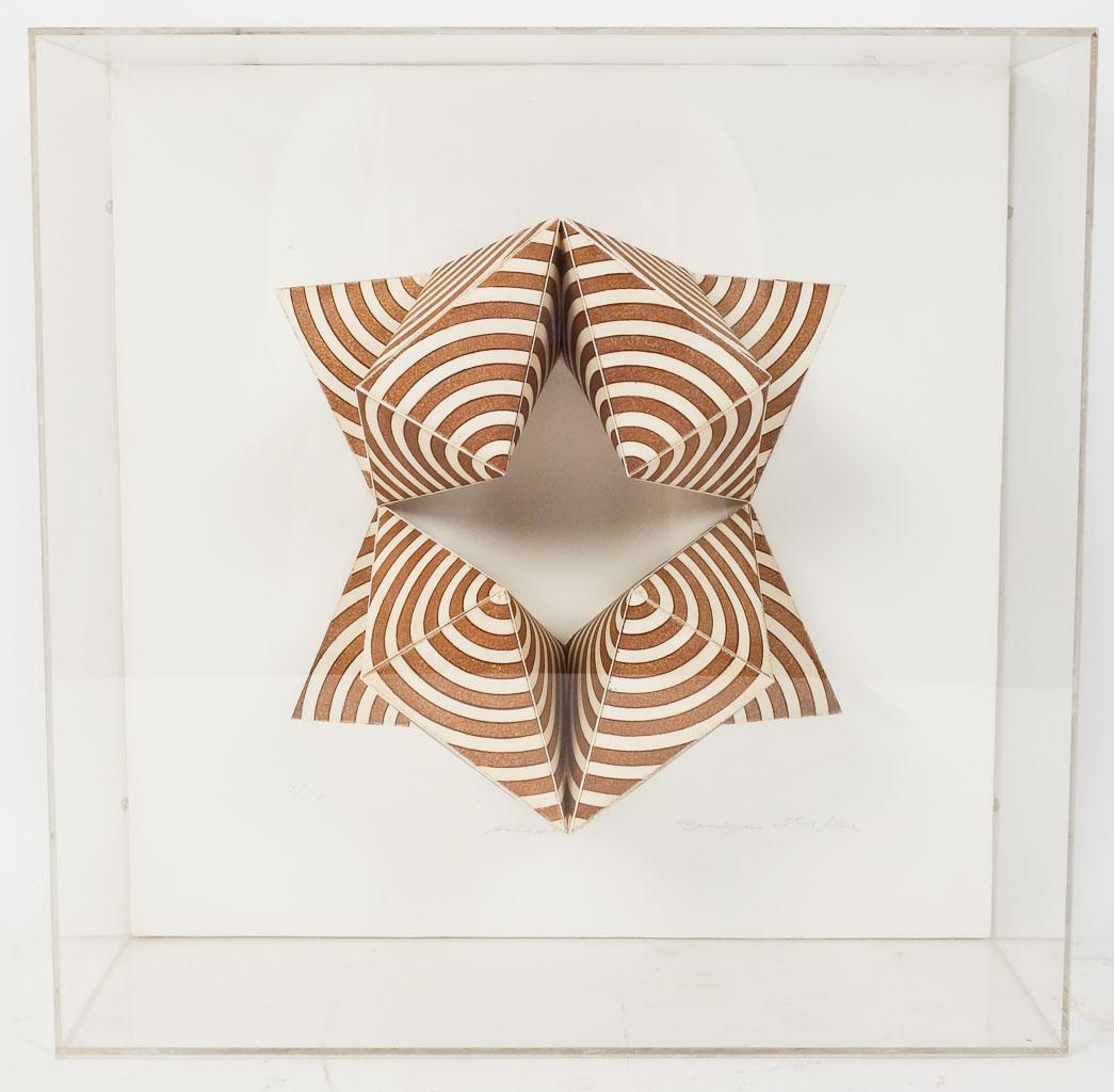 Signed Benigna Chilla Mixed Media Relief Sculpture 3/10 (1 of 7)