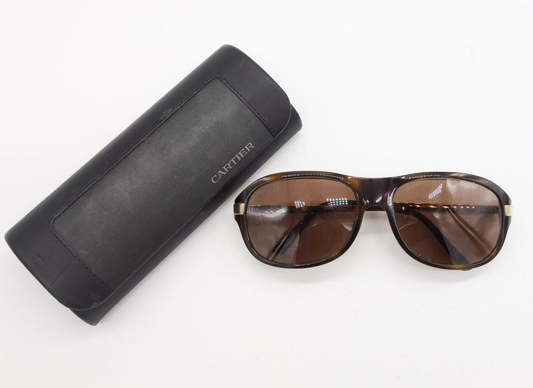 Vintage Pair Cartier Prescription Sunglasses with Original Case (1 of 6)