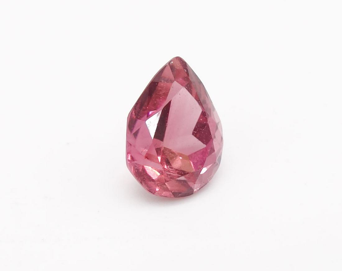 2.73ct Loose Natural Pink/Purple Tourmaline Rubellite Pear Cut Gemstone (1 of 4)
