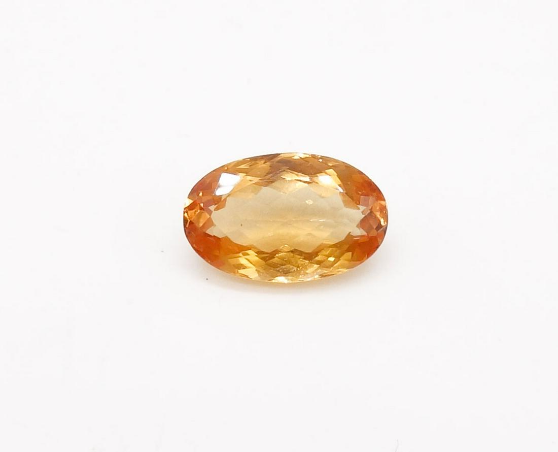 3.22ct Loose Natural Precious Topaz Oval Cut Gemstone (1 of 4)