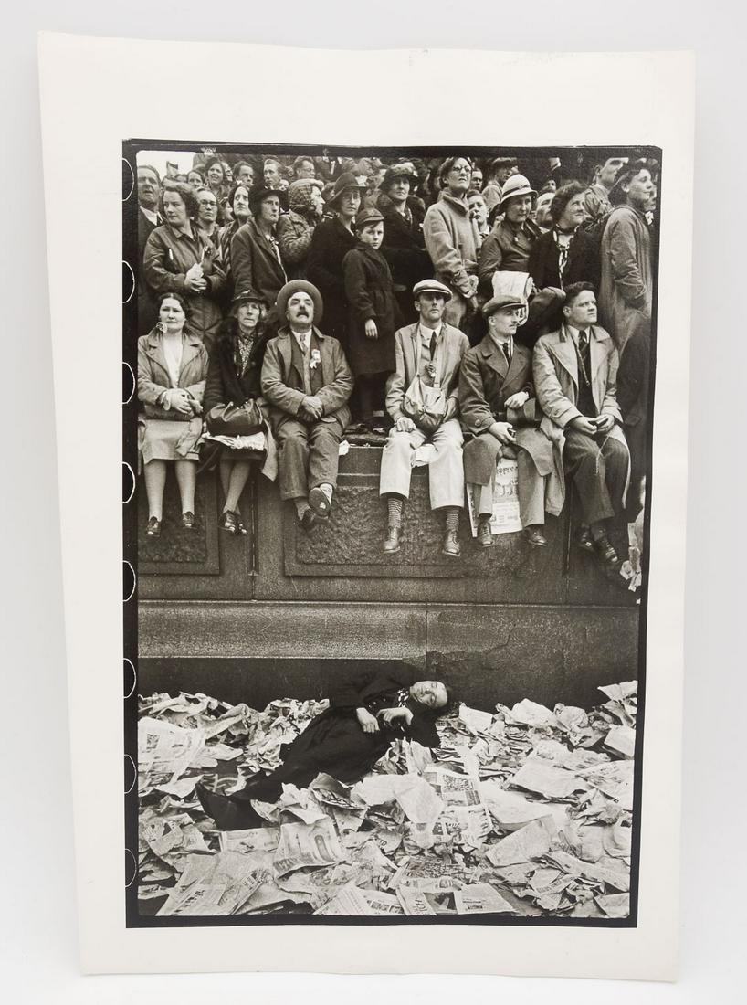 Henri Cartier-Bresson Photograph, Trafalgar Square on the Day of the Coronation of George VI, 1937 (1 of 9)