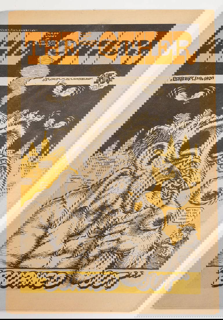 The East Village Other Counterculture Newspaper February 1970 Robert