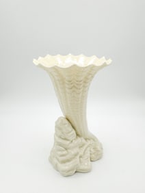 Belleek, 3rd Black Mark Rock Spill Vase