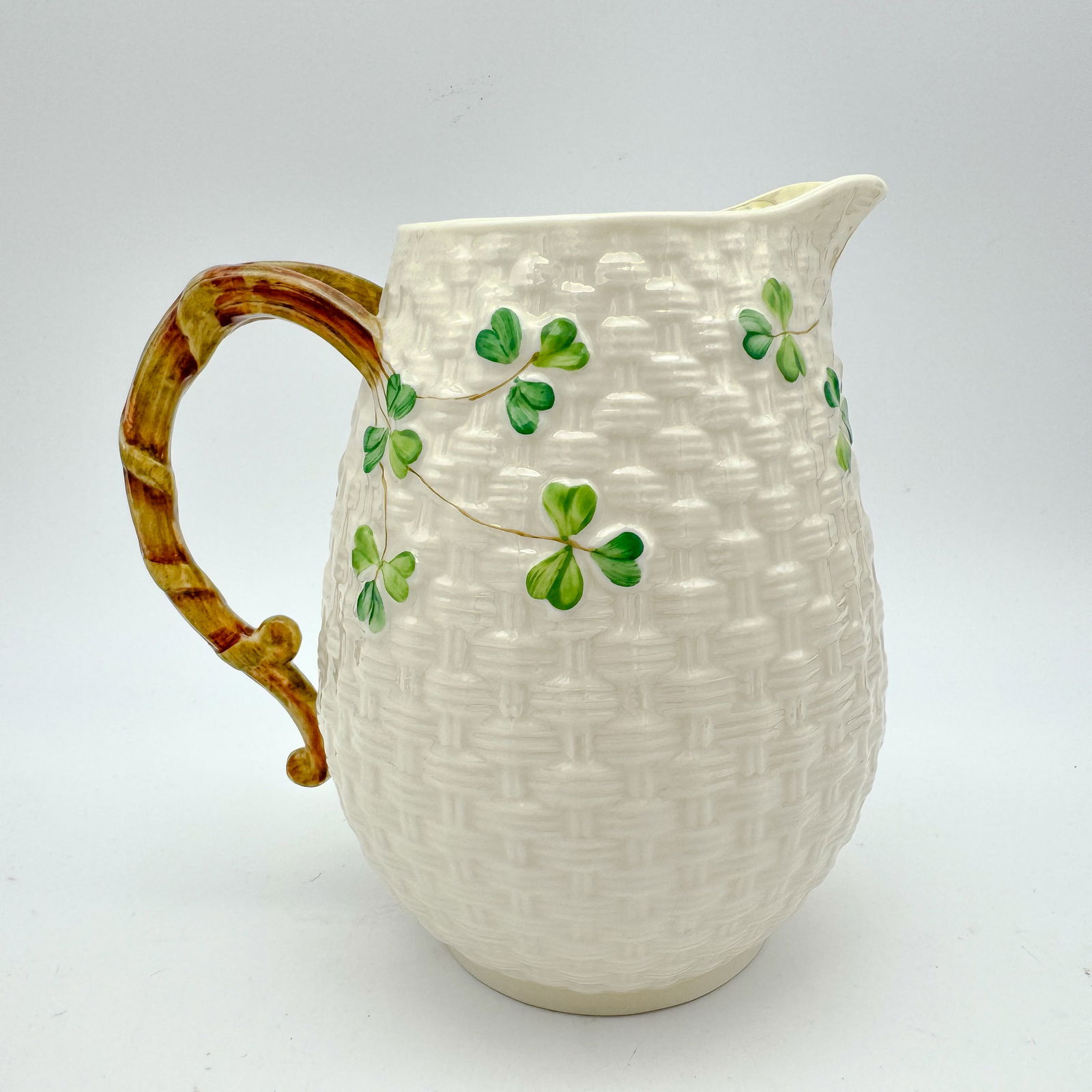 Belleek, 3rd Black Mark Shamrock Pitcher (1 of 7)