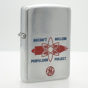Mint Unfired GE Nuclear Propulsion Project Zippo Lighter
