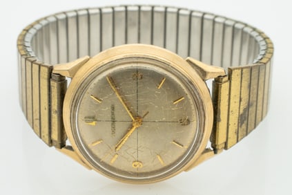 Vintage Accutron Gold GF Wristwatch