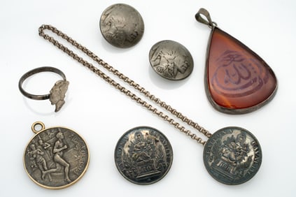 Sterling Silver Charms, Buttons and Pendants