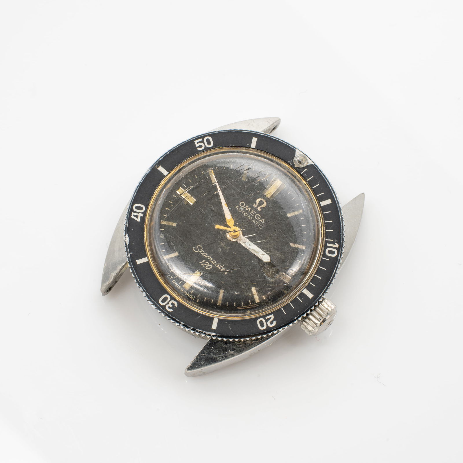 An Omega Automatic Seamaster 120 Missing Movement For Parts (1 of 9)