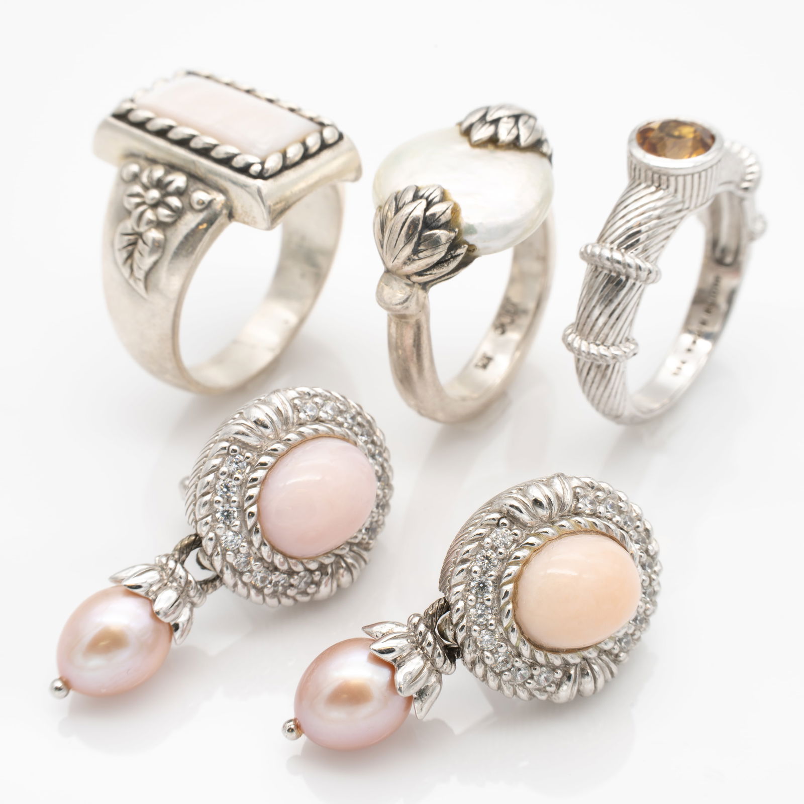 Vintage Jewelry Lot, Judith Ripka, Sterling Silver, Caoline Pollock and Gerdardy (1 of 7)