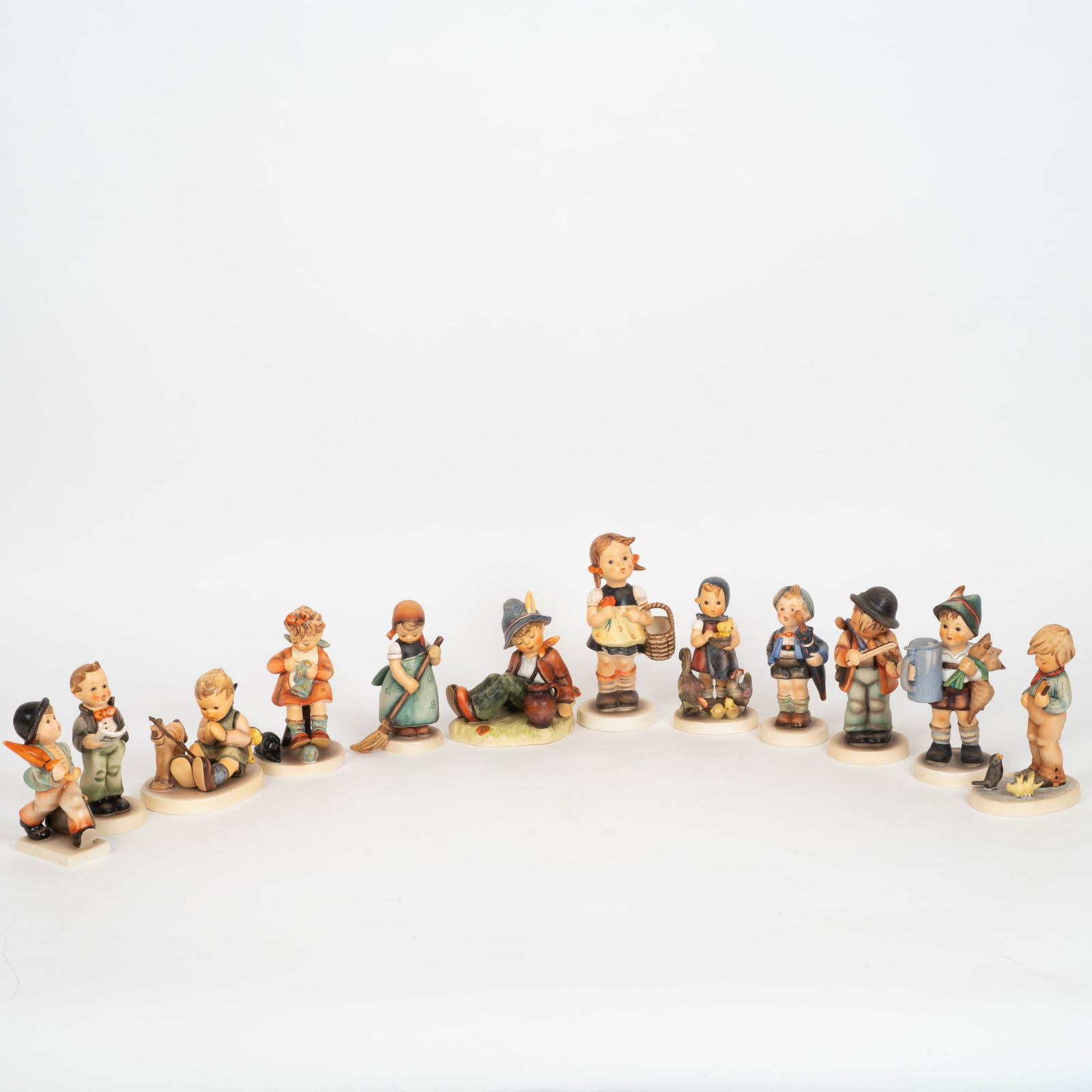 Group of 12 Goebel Hummel Porcelain Figurines, Germany (1 of 7)