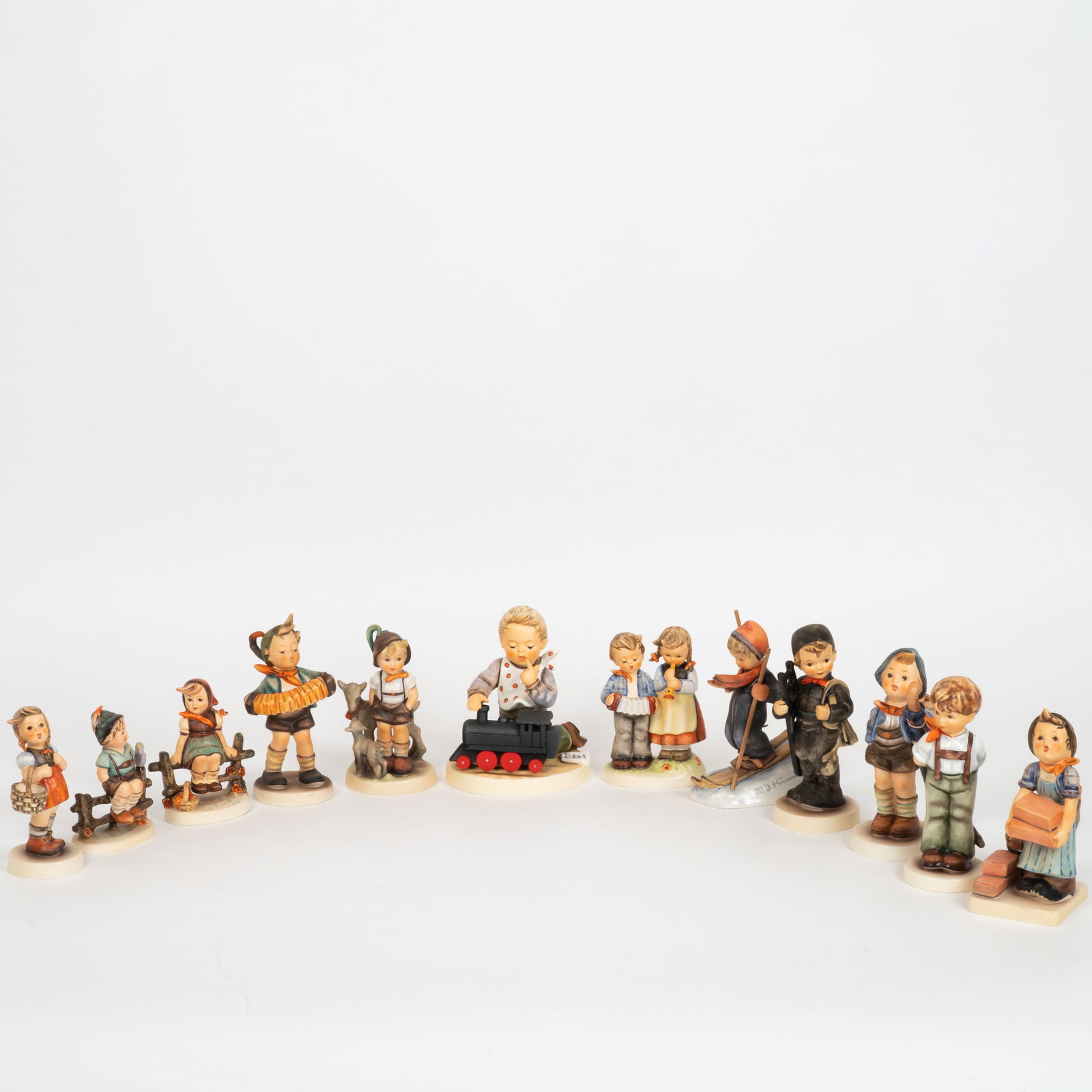 Group of 12 Goebel Hummel Porcelain Figurines, Germany (1 of 7)