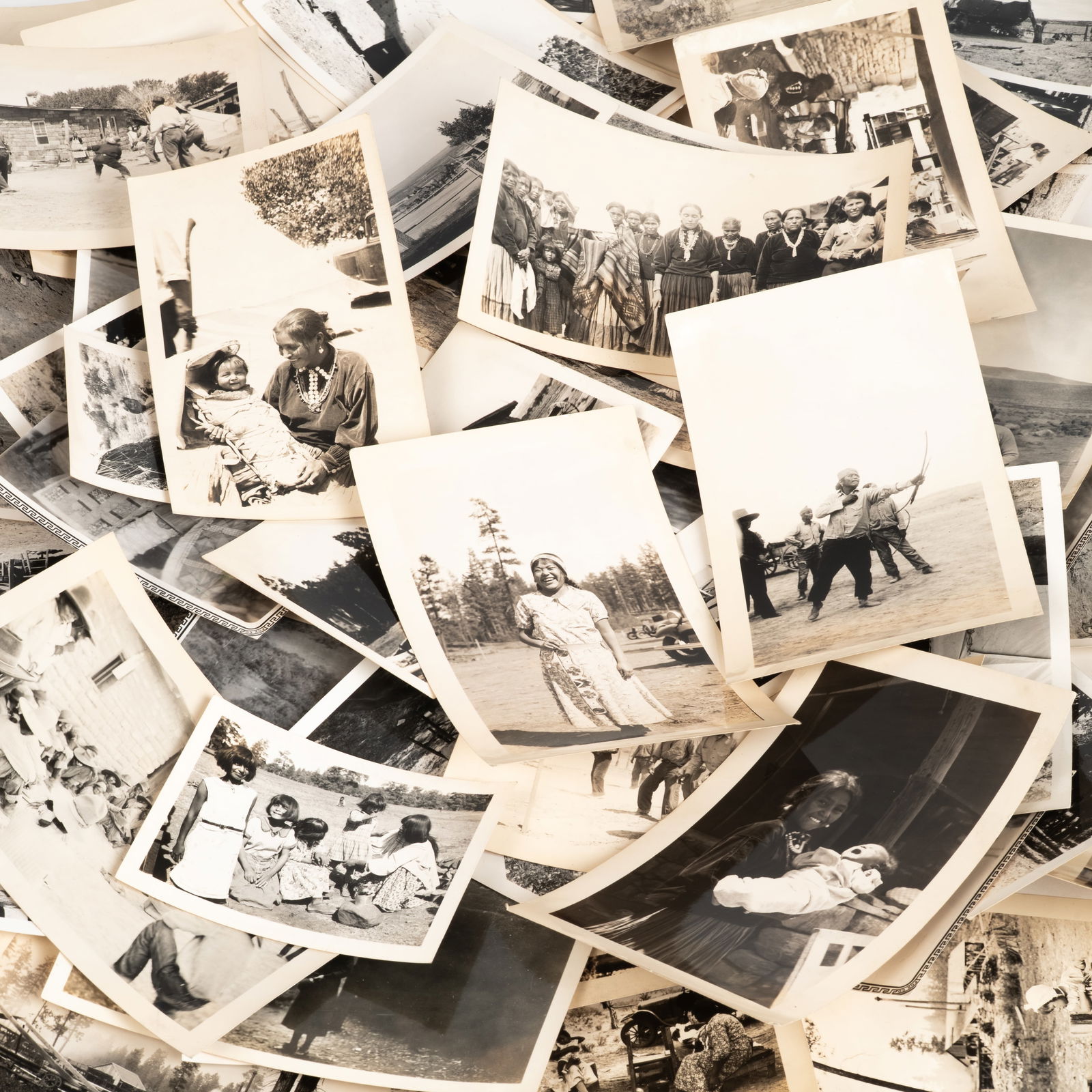 100+ Photos, 1933 Photo Archive, Images of Native American Life in the American West, Reservations, (1 of 19)