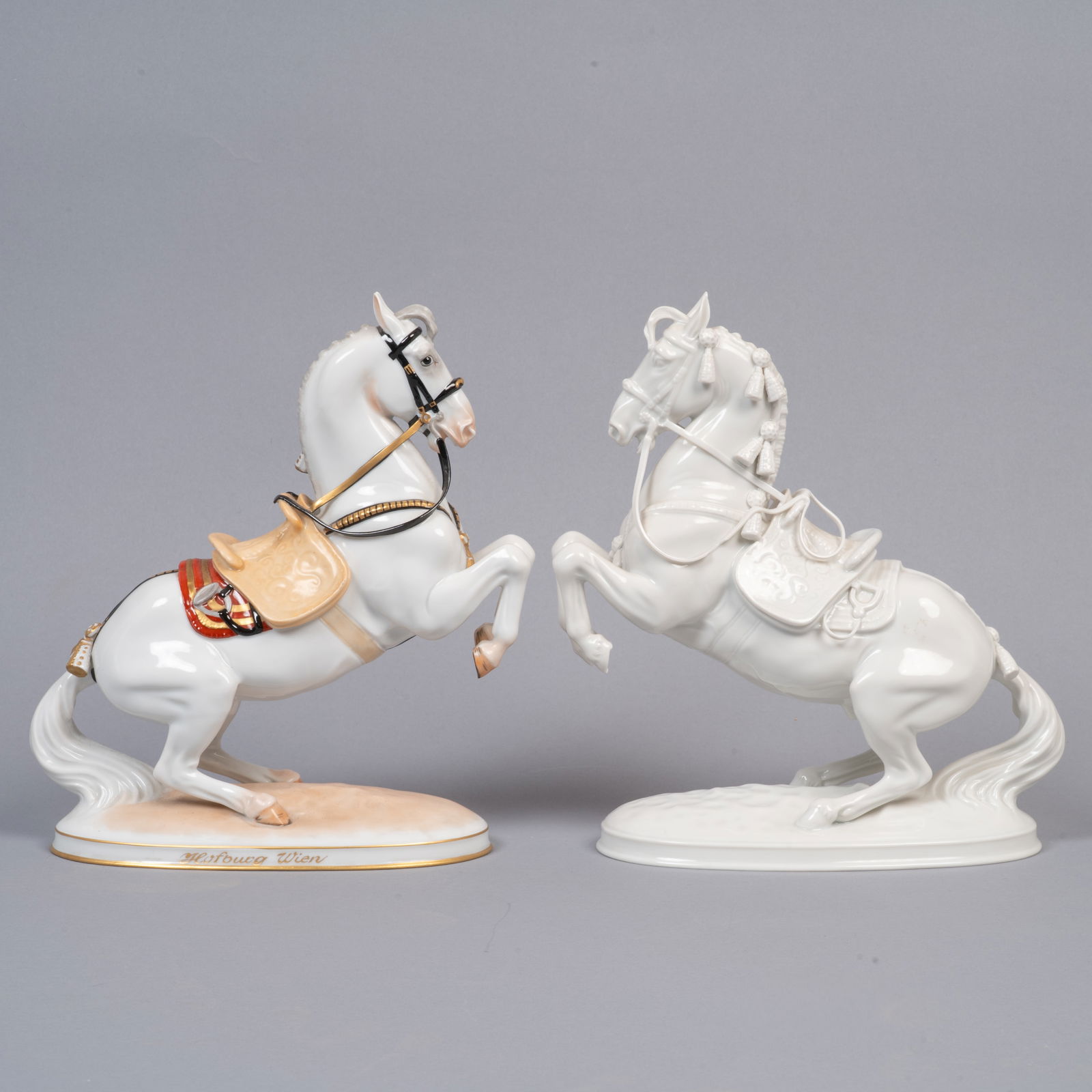2 Augarten Wien Porcelain Figurine “Levade – Spanische Reitschule,?? Spanish Riding School (1 of 9)