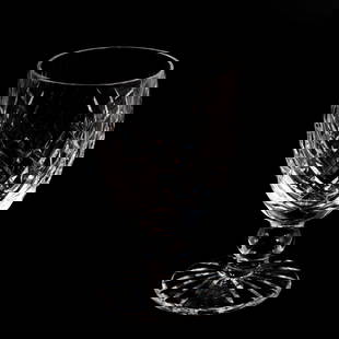 Set of 11 Waterford Crystal "Donegal" Claret Wine Glasses: Lot 290 Set of 11 Waterford Crystal "Donegal" Claret Wine Glasses Description: A set of eleven claret wine glasses in the “Donegal&rdquo; pattern by Waterford Crystal. The glasses feature diamond cu