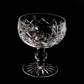Set of 8 Waterford Crystal "Donegal" Sherbert Champagne Glasses